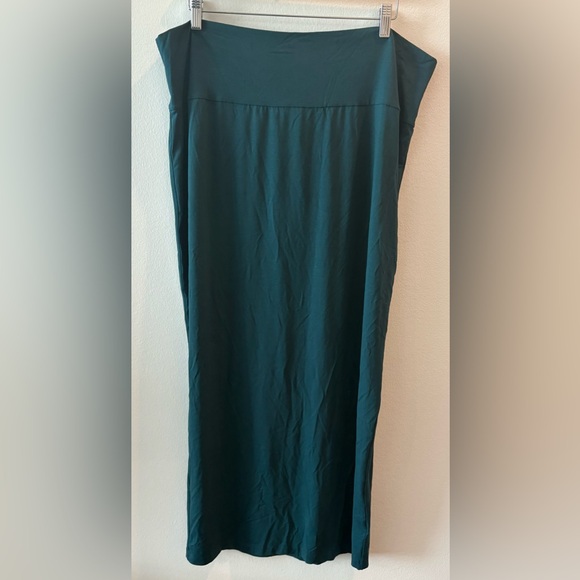 Eileen Fisher Dresses & Skirts - NWT Eileen Fisher Emerald Green Full Length Skirt Size XL sku#140
